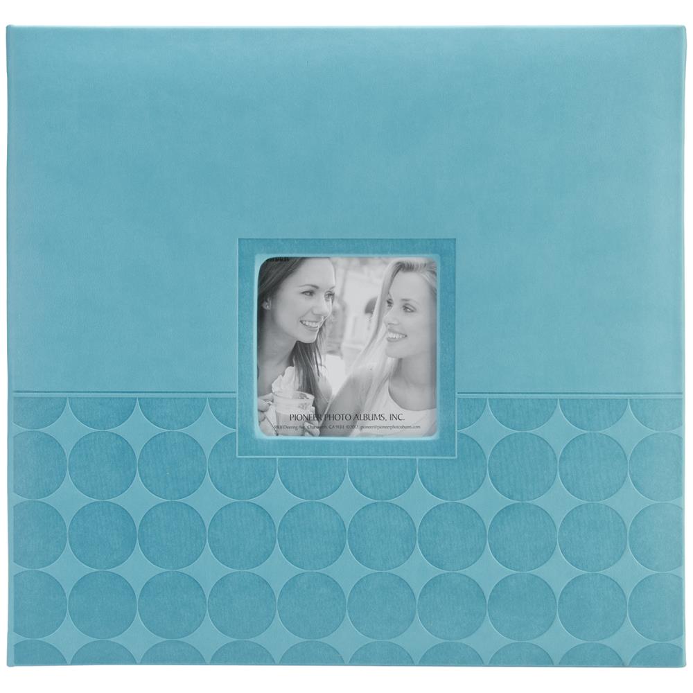 Pioneer, 12x12 Post Bound Album-Aqua