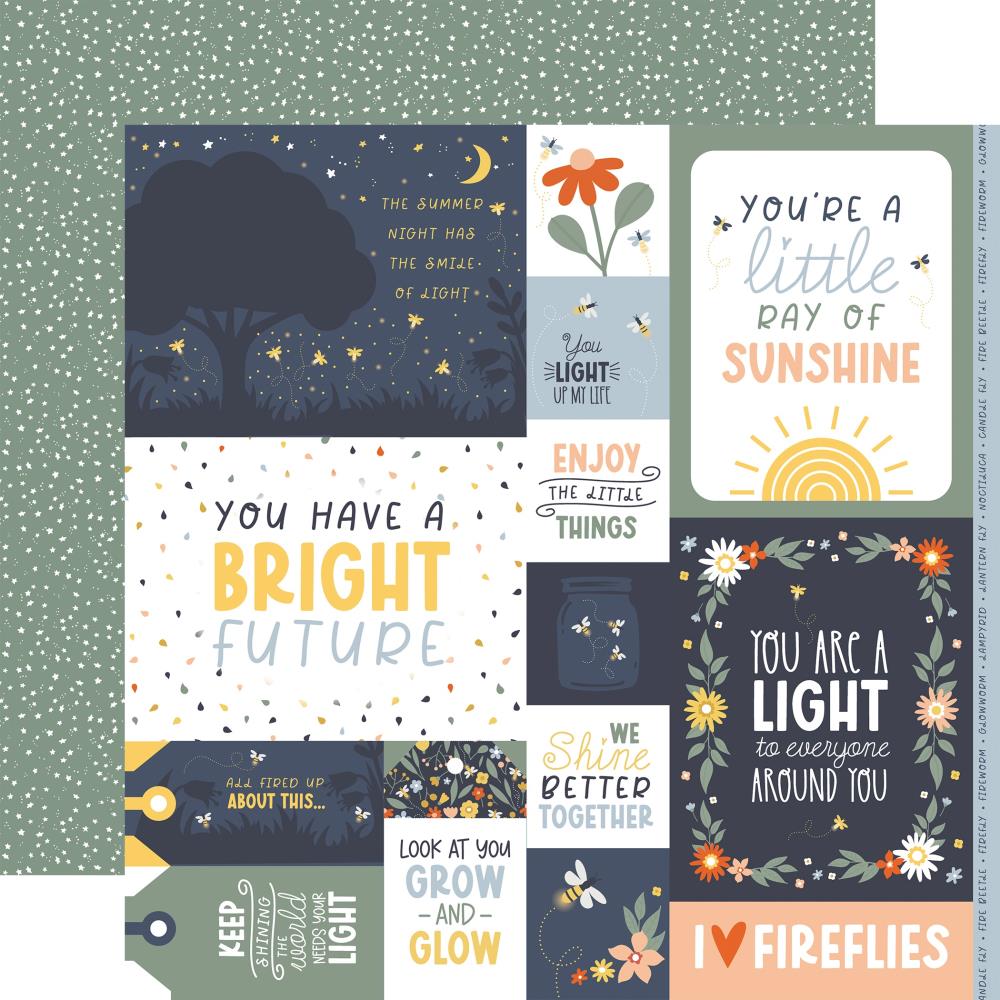Echo Park, Firefly, Multi Journaling Cards