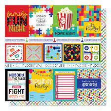 Photoplay Paper, Family Fun Night, Game Rules