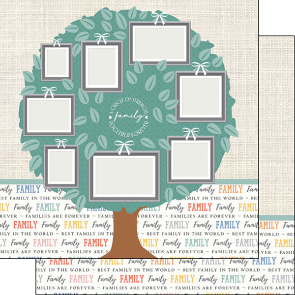 Scrapbook Customs, Family Right Quick Page