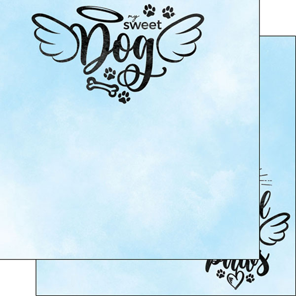 Scrapbook Customs, Dog Angel Wings