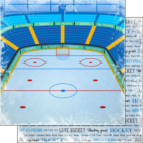 Scrapbook Customs, Hockey Winter Adventure