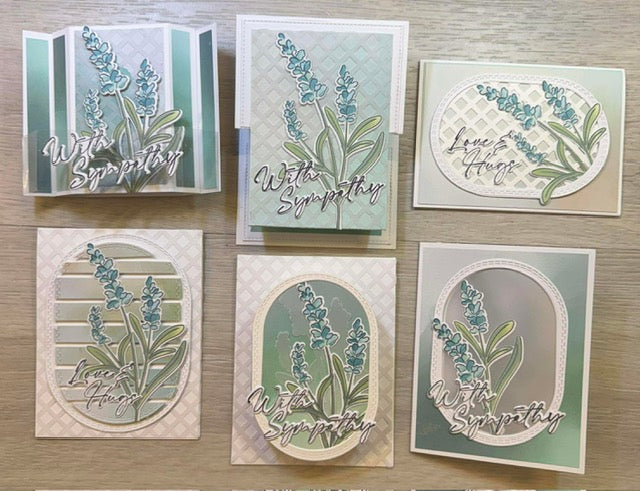 Marilyn Whatman, Thinking of You Sympathy Virtual Card Class Pre-Order February 28