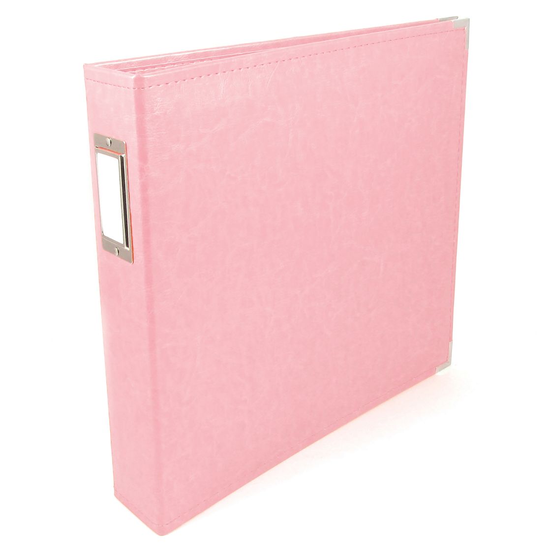 American Crafts, We R Makers, 12x12 Ring Binder, Pretty Pink