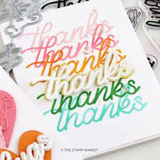 The Stamp Market, Simple Sentiments Stamp & Die set