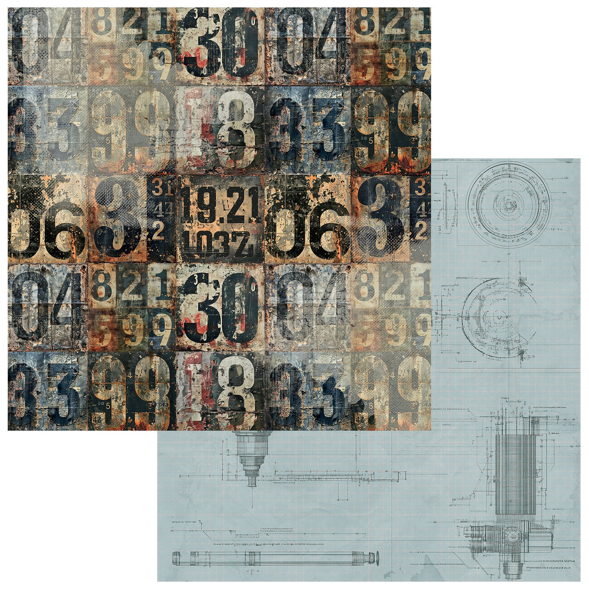 49 and Market, Rust and Revs 2.0 by Dennis Bruton, Steadfast