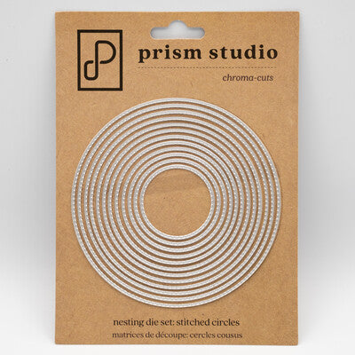Prism Studio, Chroma-Cuts, Nesting Stitched Circles