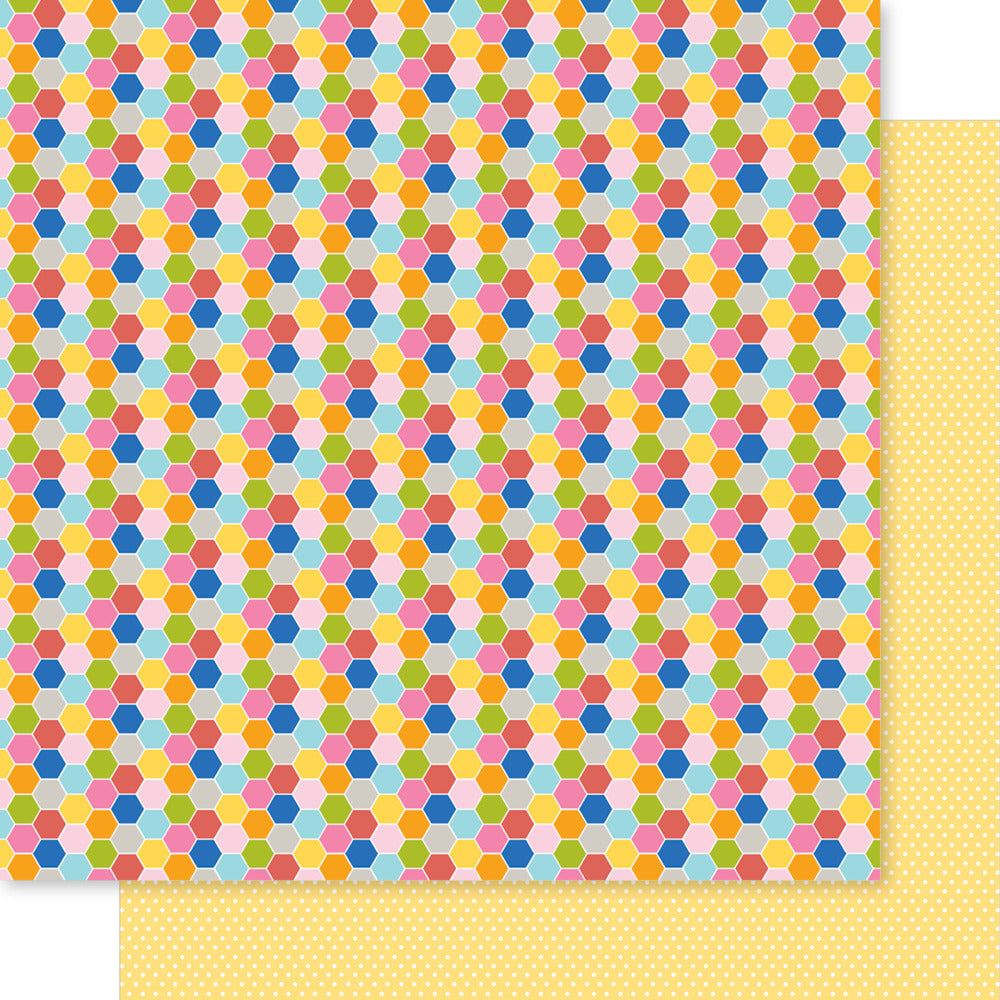 Bella Blvd, 12X12 Patterned Paper, Documented - Real Life