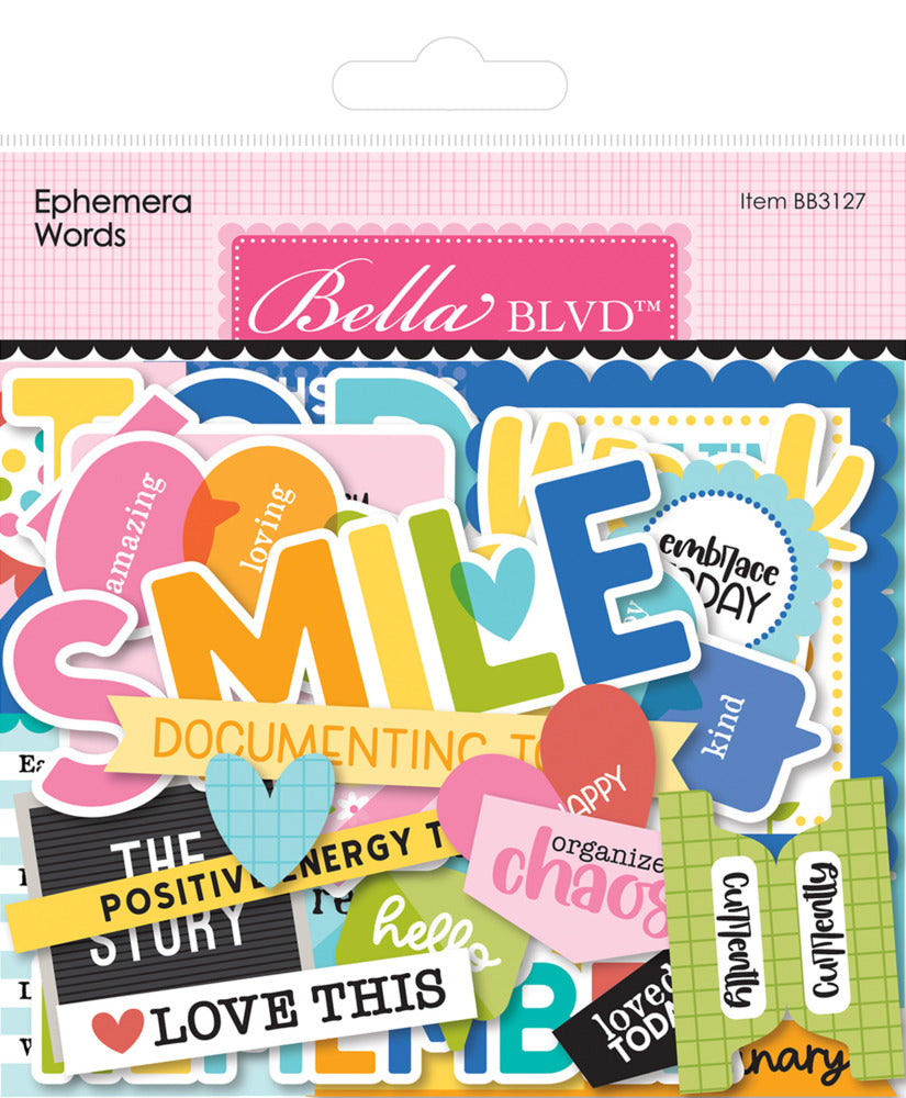 Bella Blvd, Ephemera Words, Documented