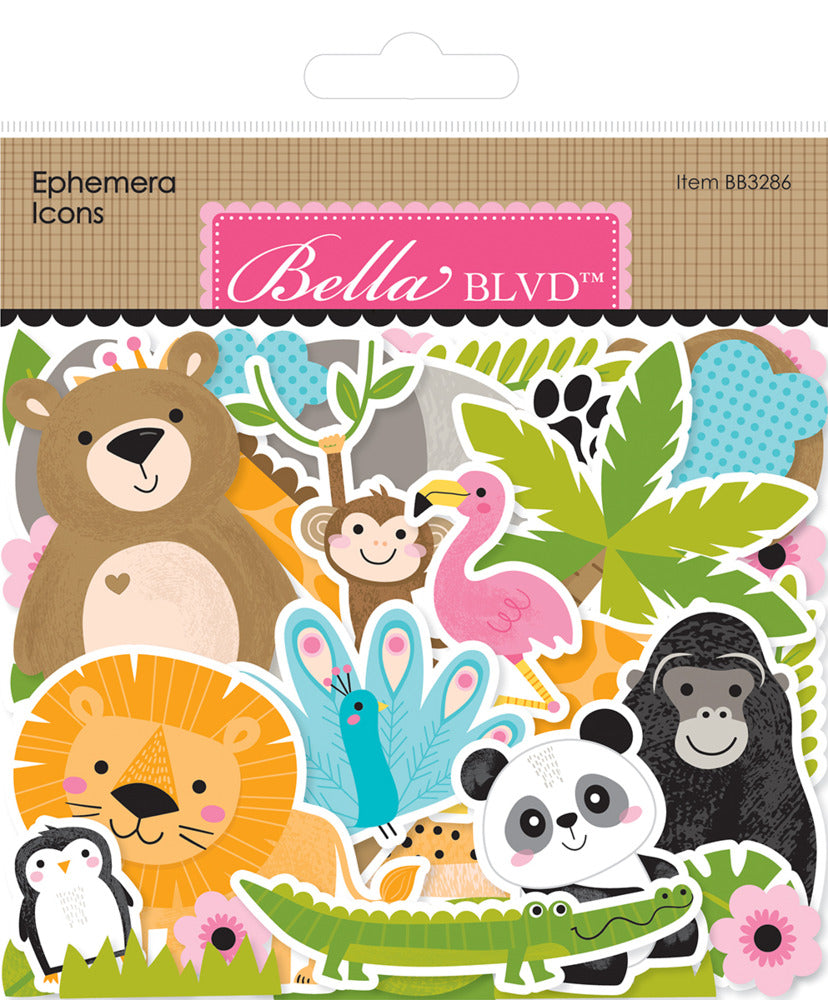Bella Bvd., Ephemera Icons, Zoo Day Pre-order