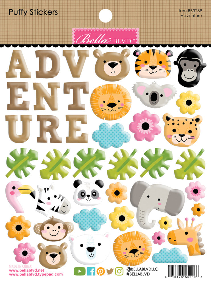 Bella Blvd., Zoo Days Adventure Sticker Pre-order