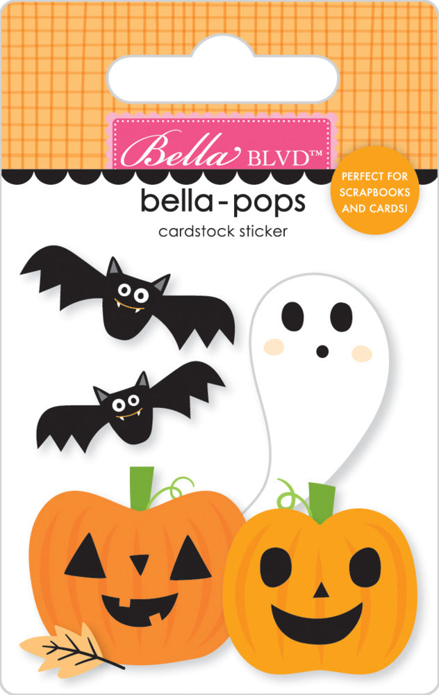 Bella Blvd, Bella-pops 3D Cardstock Sticker, Pumpkin Pals