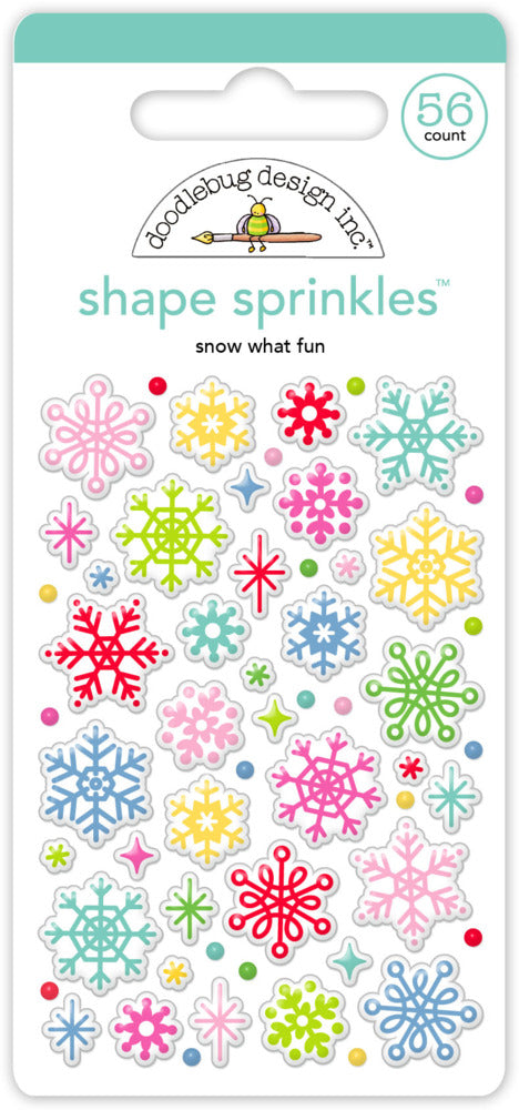 Doodlebug, Shape Sprinkles, Oh What Fun, Snow What Fun