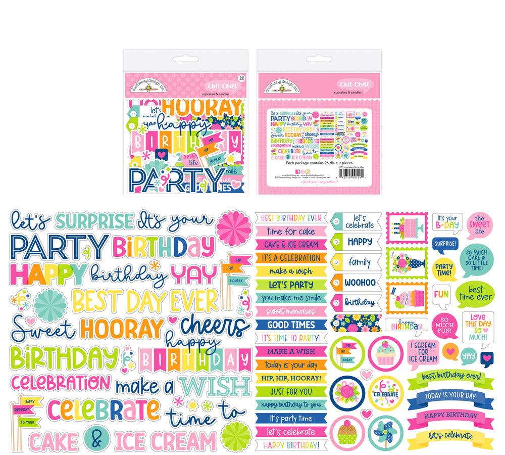Doodlebug, Chit Chat, Cupcakes & Candles
