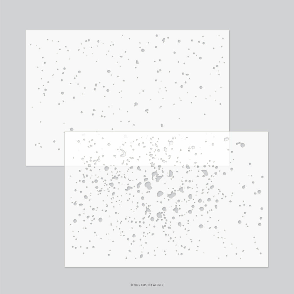 Concord & 9th, Stencil, Splatter Texture (2 pc)