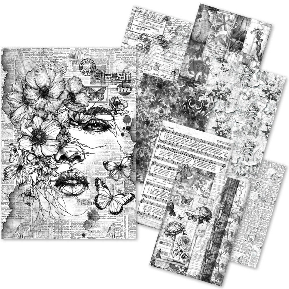 Ciao Bella, LuMania Craftmix Mixed A5 Paper Pack, Meaningful Memories