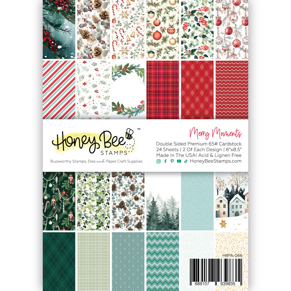 Honey Bee, 6X8.5 Paper Pad, Merry Moments Pre-order