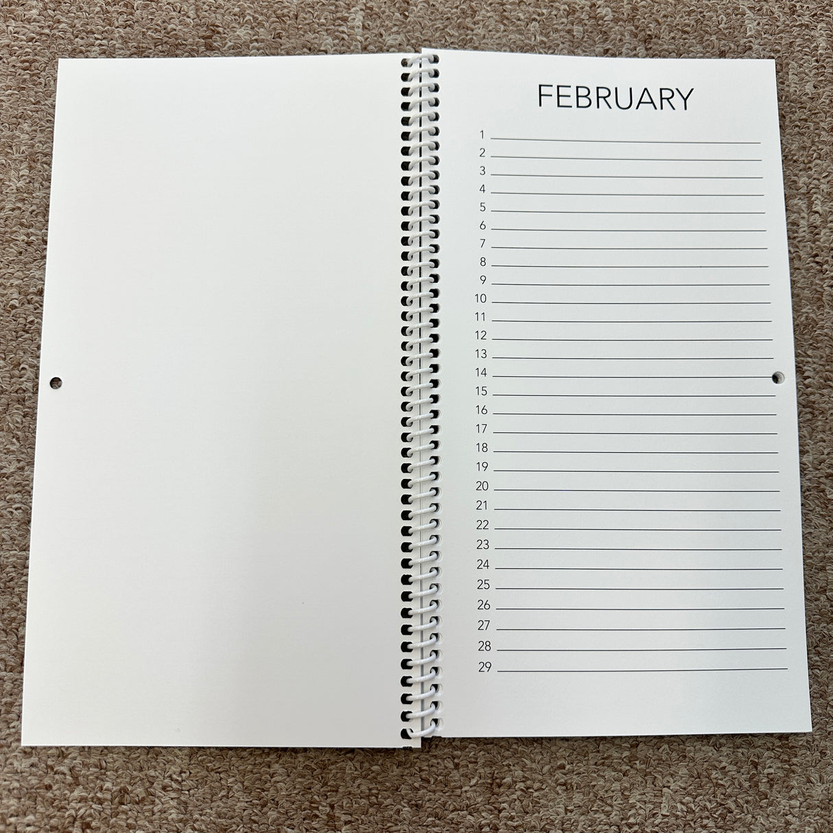 TSC, Perpetual Calendar