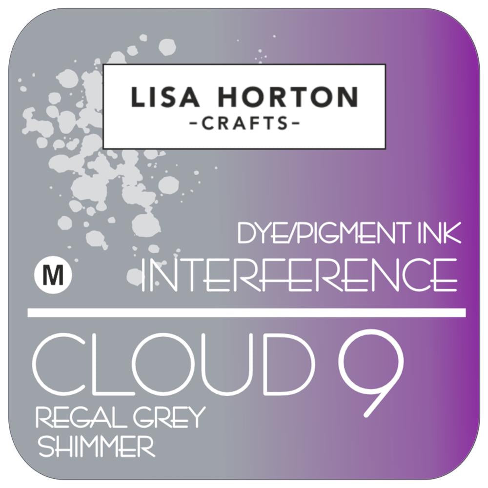 Lisa Horton Craft, Dye/Pigment Ink Interference, Regal Grey Shimmer