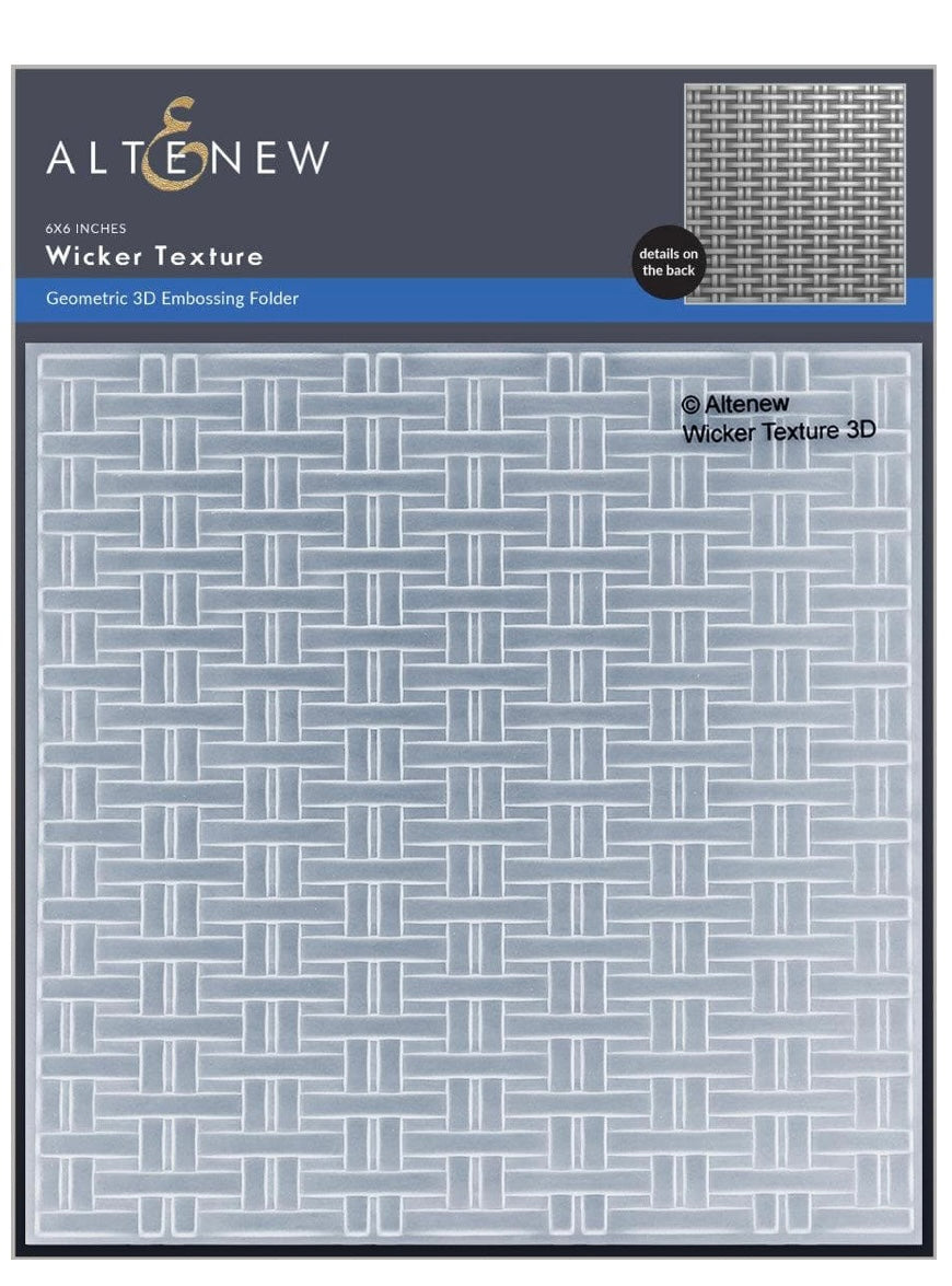 Altenew, Wicker Texture Embossing Folder