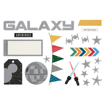 Simple Stories; Say Cheese Galaxy; Bits & Pieces