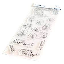 Pinkfresh Enchanting Flora Stamp