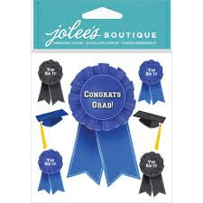 Jolee’s Boutique; Grad Ribbons Embellishments