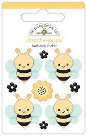 Doodlebug, Farmhouse; Busy Bees Doodle Pops