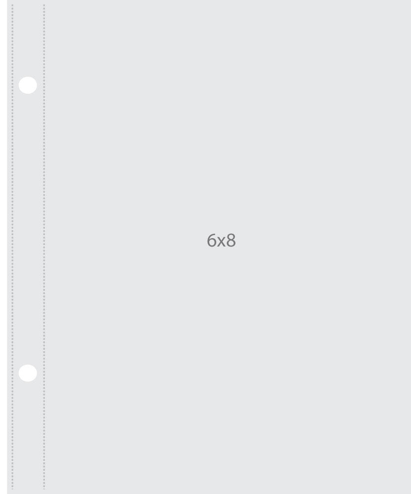 Simple Stories, Flipbook 6 x 8 pocket pages