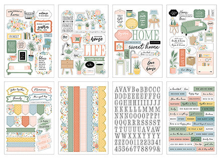 Echo Park, Our Happy Place, Sticker Book