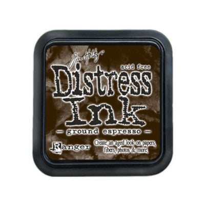 Ranger, Tim Holtz, Distress Ink Pad, Ground Espresso