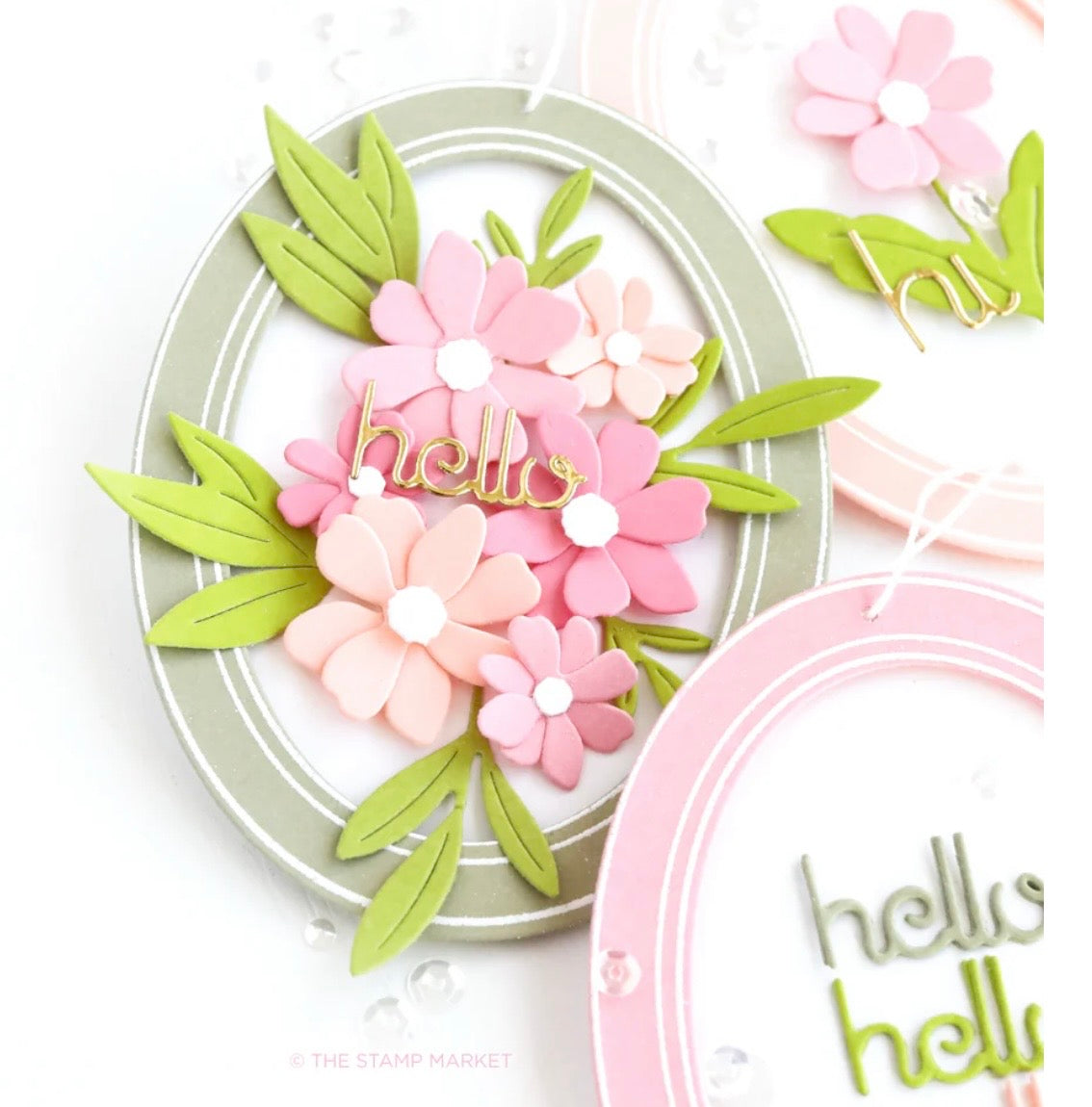 The Stamp Market, Botanical Harmony Die Cut