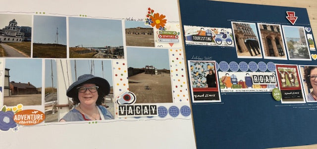 TSC. Page Layout Kit- Many photos Travel Pages