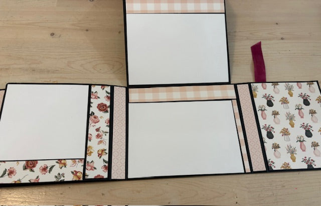 TSC, Virtual Kit, Feels Like Home 5x7 Folio Mini Book Kit