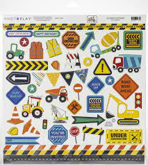 Photoplay Paper, Little Builder Sticker Sheet