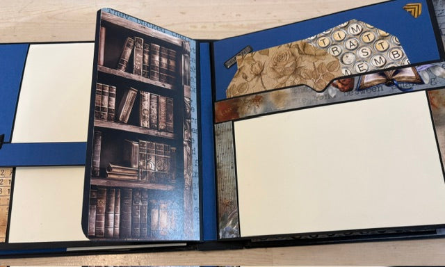 TSC, Virtual Mini Book Kit, 8x8 Father Figure Mini Book Kit