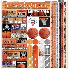 Reminisce, Basketball Sticker Sheet