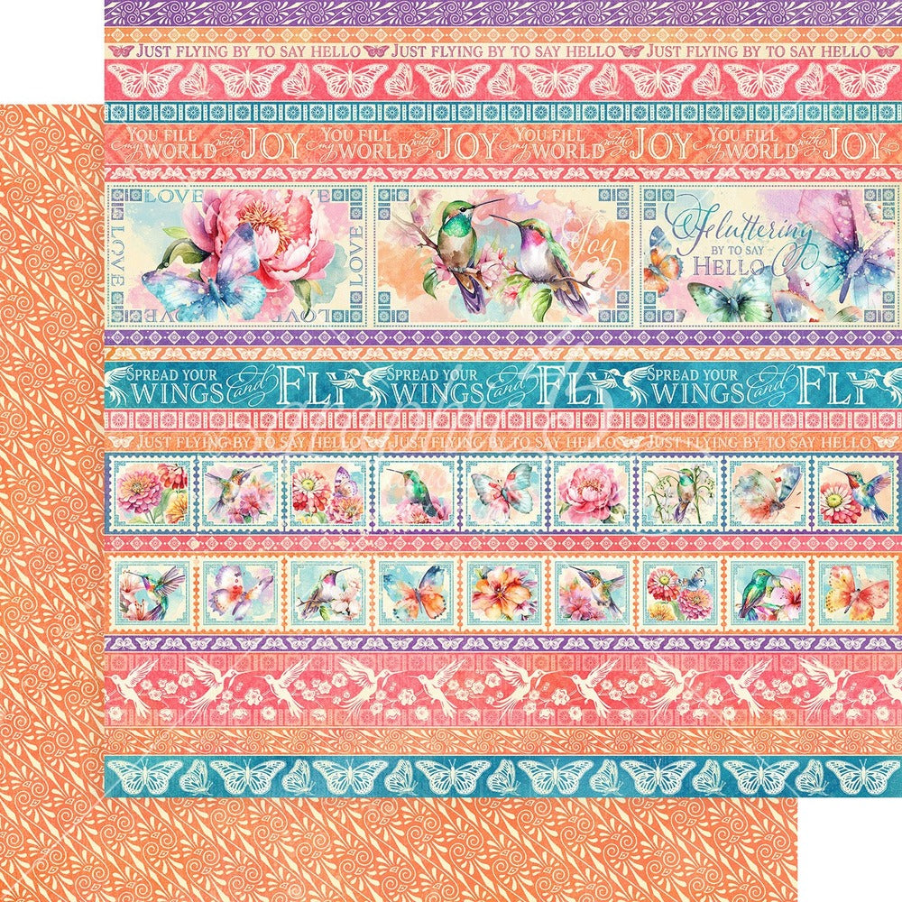 Graphic 45, Flights of Fancy, Flying by to Say Hello