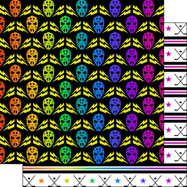 Scrapbook Customs, Hockey Neon 4