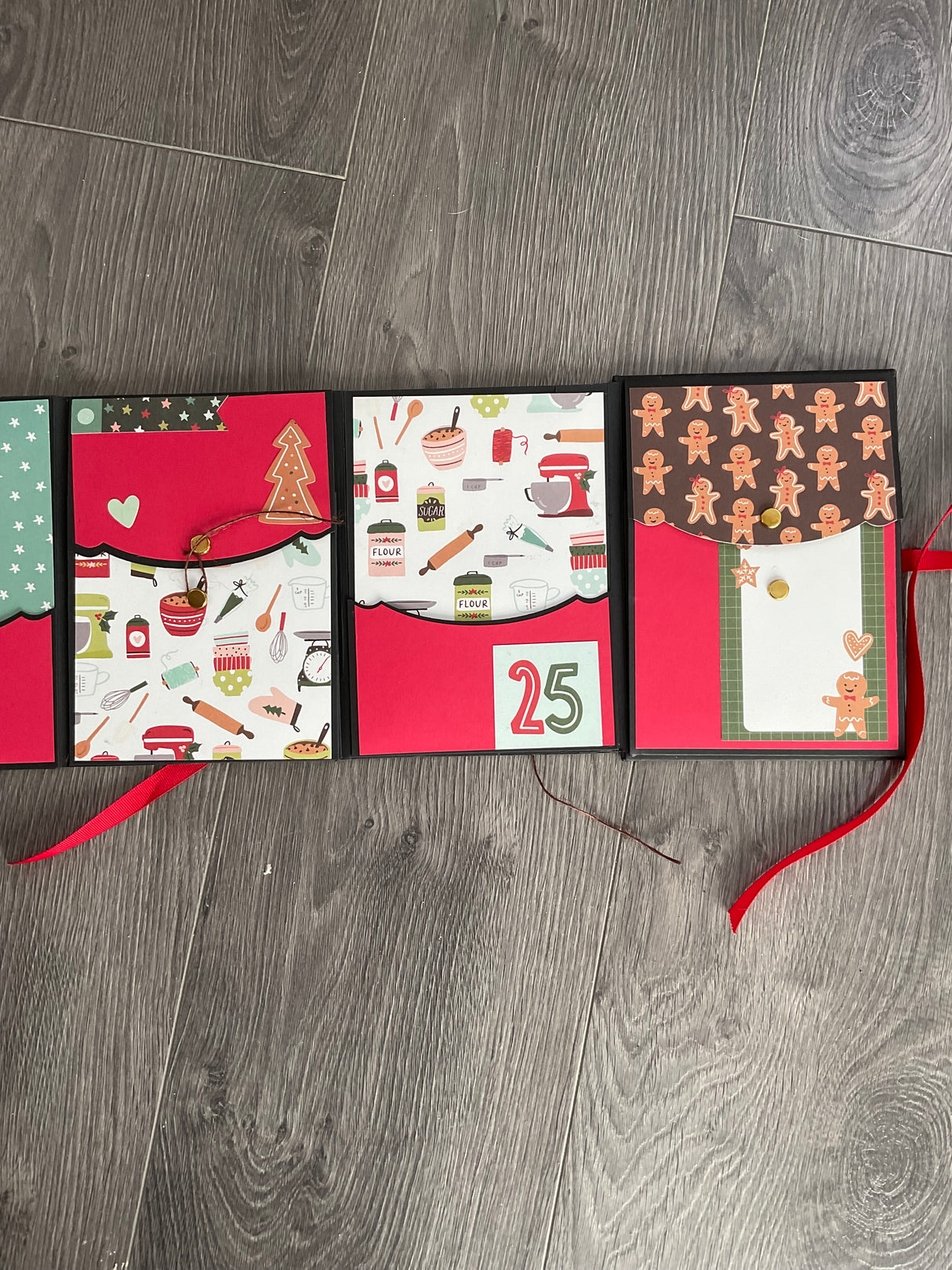 Virtual Kit: 5 x 7 Recipe Book kit-Christmas