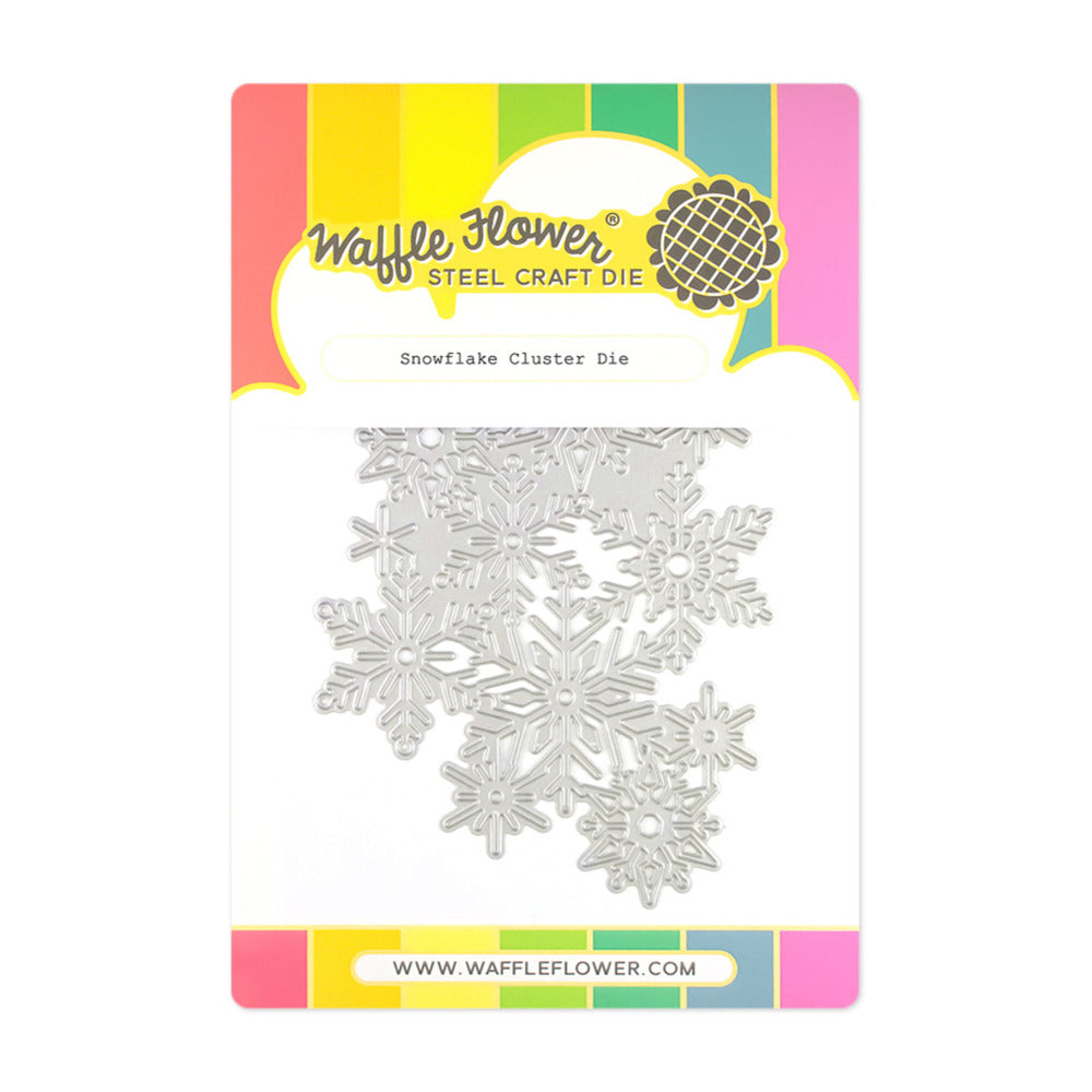 Waffle Flower, Snowflake Cluster Die