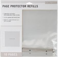 American Crafts, K & C Company Post bound Page Protectors