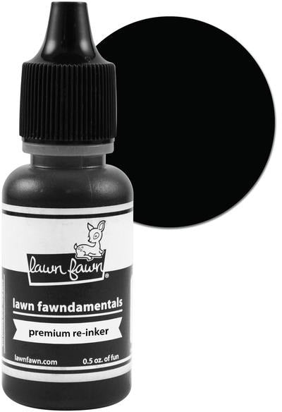 Lawn Fawn, Jet Black Re-inker