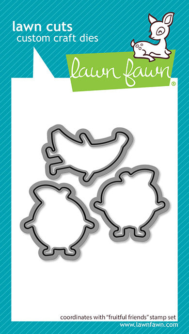 Lawn Fawn, Fruitful Friends Stamp & Die Set