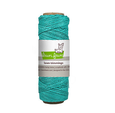 Lawn Fawn, Lawn Trimmings, Hemp Twine, Turquoise