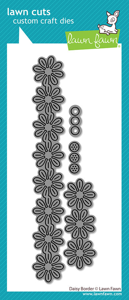 Lawn Fawn, Daisy Border Die Cut