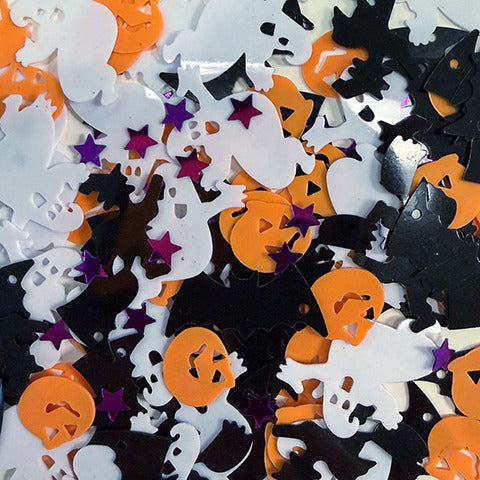 Lawn Fawn, Tiny Treasures, Halloween Sequin Mix