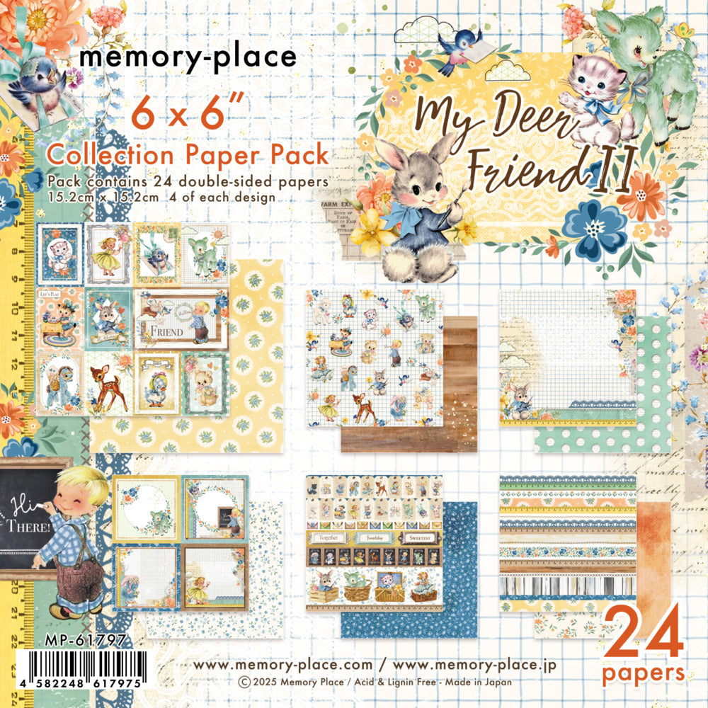 Memory Place, 6x6 Collection Pack, My Deer Friend II