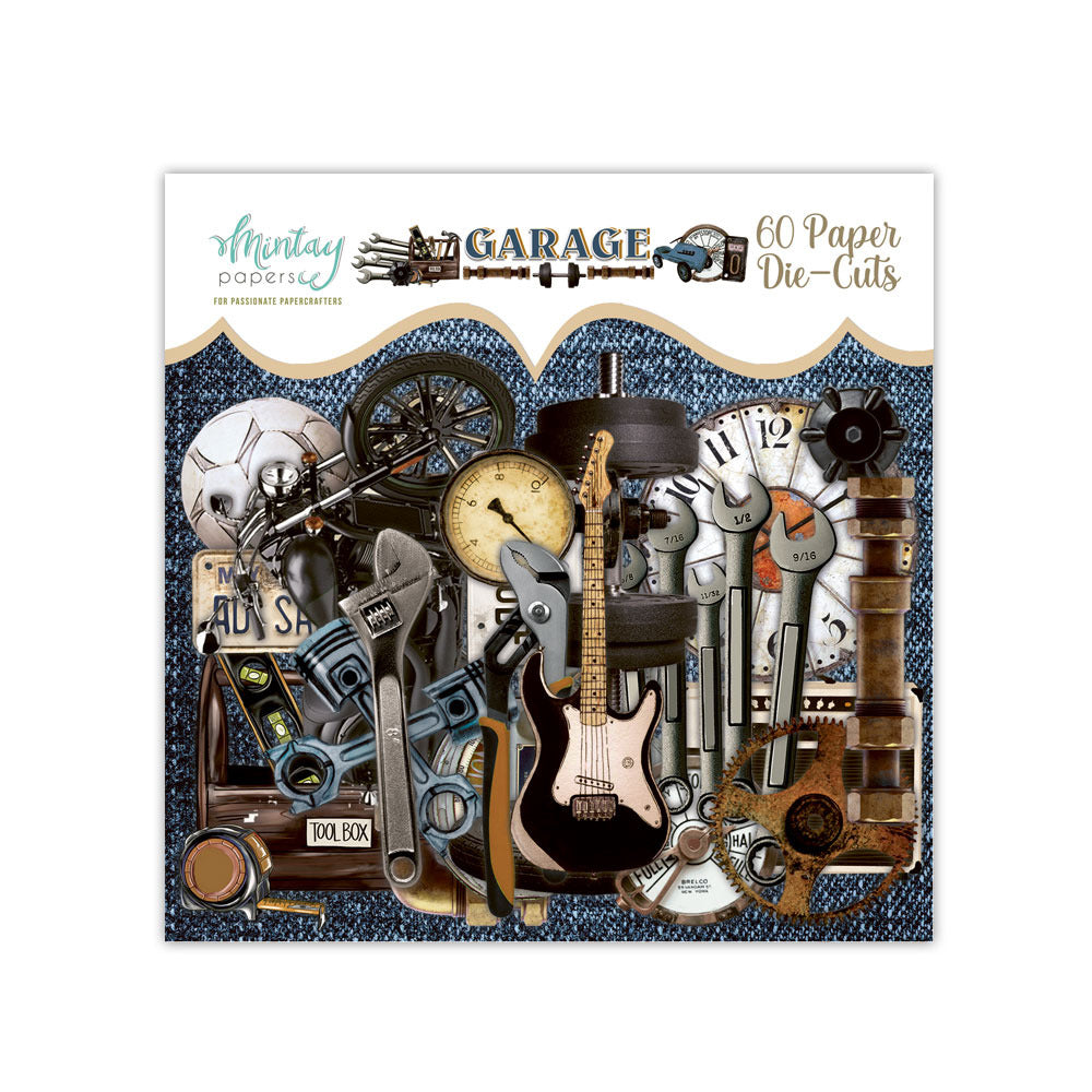 Mintay, Paper Die Cuts, Garage