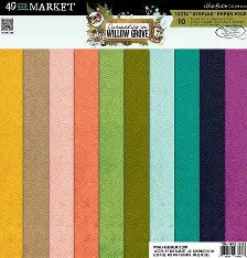 49 and Market, Vickie Boutin, Curiosities in Willow Staples Paper Pad